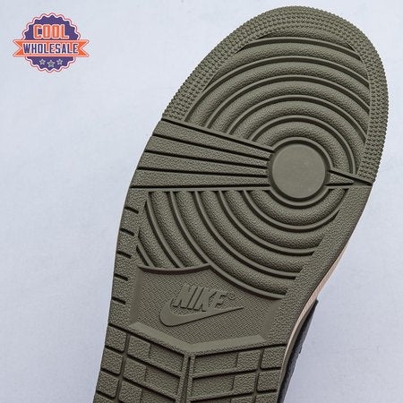Travis Scott x Air Jordan 1 Low OG Medium Olive DM7866 2 Unisex
