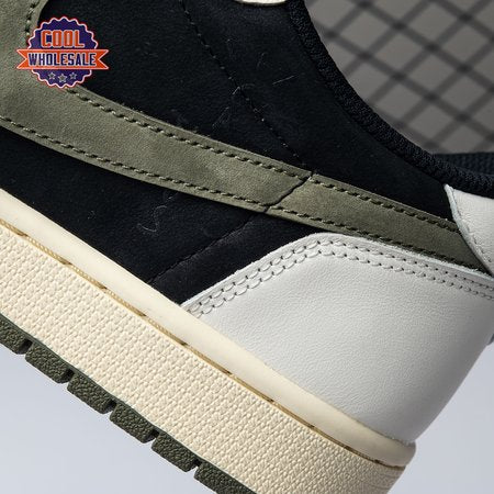Travis Scott x Air Jordan 1 Low OG Olive DZ4137-16 Unisex