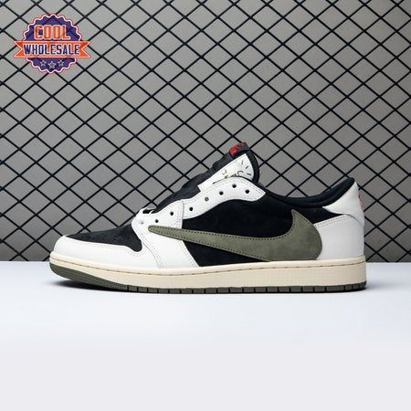 Travis Scott x Air Jordan 1 Low OG Olive DZ4137-16 Unisex