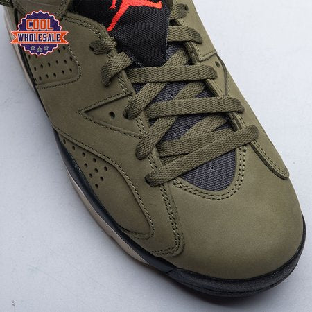 Travis Scott x Air Jordan 6 Retro 'Olive' CN184 2 Men's
