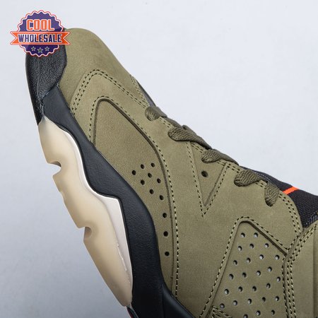 Travis Scott x Air Jordan 6 Retro 'Olive' CN184 2 Men's