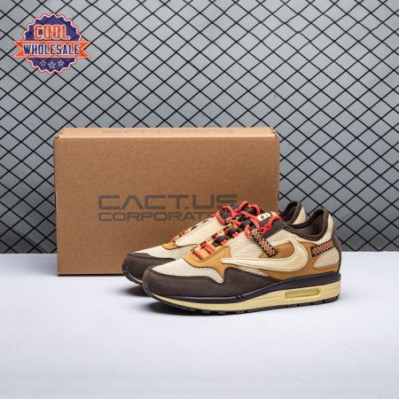 Nike Air Max 1 Travis Scott Cactus Jack Baroque Brown DO9392-2 Unisex